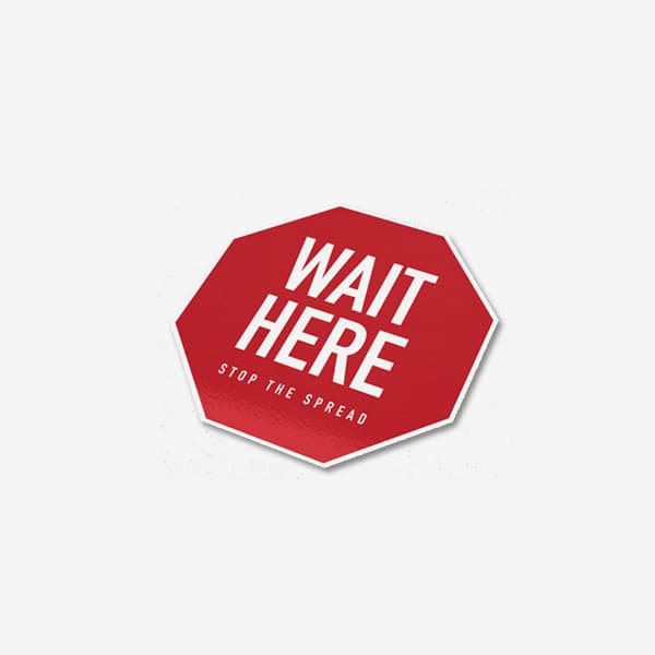 Social Distancing Floor Graphics