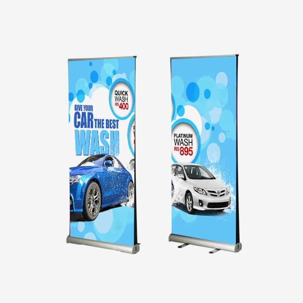 Double Sided Pull Up Banners