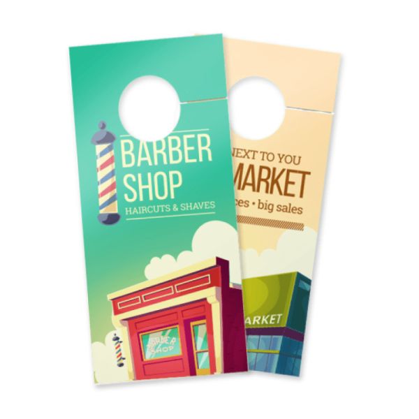 Matte Door Hangers
